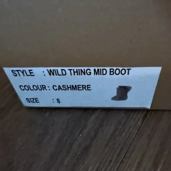 Free People Wild Thing Faux Fur Mid Boots Size 8 - Picture 7 of 16